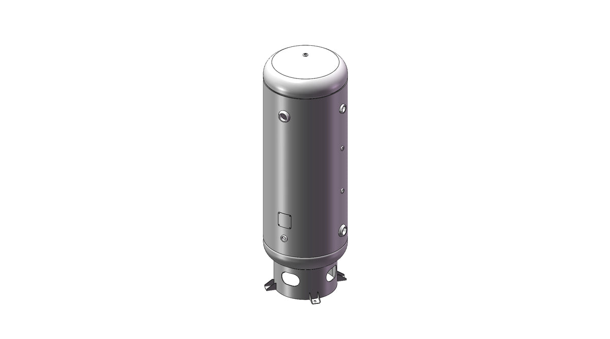 Basering 240 Gallon Vertical Tank at 200 PSI with Basering Only – West Coast ...