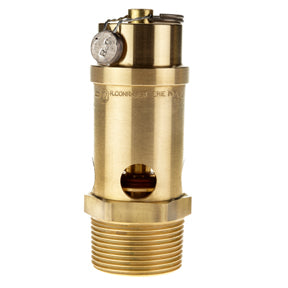 SRV765-10-110 |1" ASME Soft Seat Safety Valve 110 psi 967 SCFM