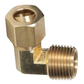 269X6X6 | 3/8" OD Tube x 3/8" MPT 90D Elbow
