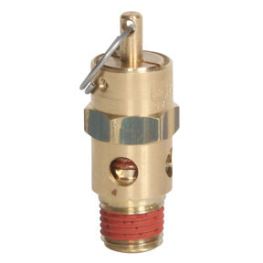 ST25-260 | 1/4" ASME Soft Seat Safety Valve 260 psi 228 SCFM