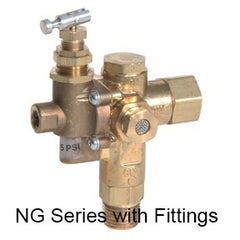 NG10-M145-175 | Unloader Valve 90D 5/8" Compression x 1/2" FPT 145-175