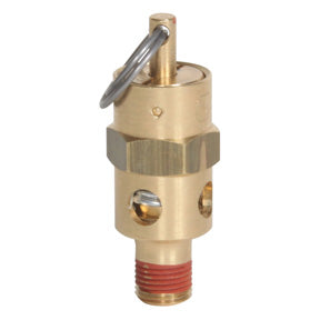 ST12-35 | 1/8" ASME Soft Seat Safety Valve 35 psi 40 SCFM