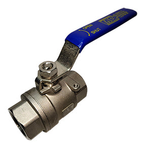 SSR-38 | 3/8" FPT 316SS Ball Valve 1000 PSI CWP 150 WSP