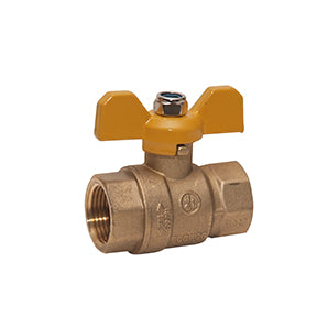 FBB-50TH | 1/2" FPT Brass Ball Valve w/T Handle 600 PSI CWP 150 WSP