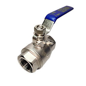 SSV-50NLH | 1/2" FPT 316SS Ball Valve w/ Lever Handle 2000 PSI CWP 150 WSP