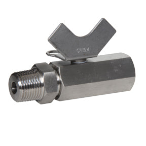 MSMF-50 | 1/2" MPT x FPT 316SS Ball Valve w/Locking Handle 1000 PSI CWP 150 WSP