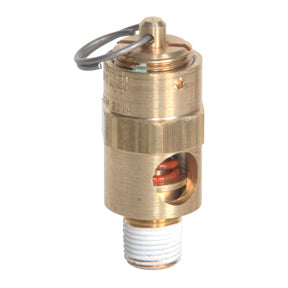 SRV18-215 |1/8" ASME Soft Seat Safety Valve 215 psi 185 SCFM