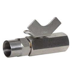 MSFF-25 | 1/4" FPT 316SS Ball Valve w/Locking Handle 1000 PSI CWP 150 WSP