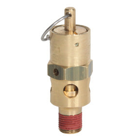 SA12-80 | 1/8" ASME Hard Seat Safety Valve 80 psi 74 SCFM