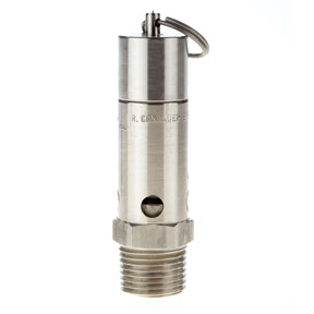 SRH375-SS-250 |1/2" ASME SS Hard Seat Safety Valve 250 psi