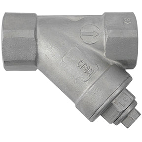 YSS-150 | 1-1/2" FPT 316SS Y-Strainer 800 PSI CWP