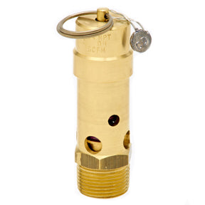 SB50-140 | 1/2" ASME Soft Seat Safety Valve 140 psi 558 SCFM