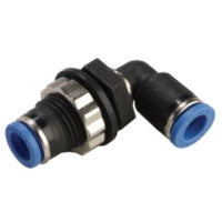 PLM 03C | 3MM TUBE - COMPACT BULKHEAD UNION ELBOW