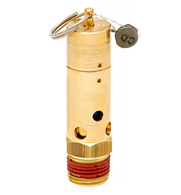 SN50-65 | 1/2" ASME Hard Seat Safety Valve 65 psi 151 SCFM