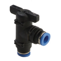 BUL 20 1/4-1/4 | 1/4" TUBE - BALL VALVE UNION ELBOW