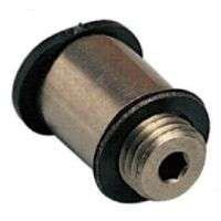 POC 5/32-N1/16C | 5/32" TUBE X 1/16" NPT THREAD - COMPACT ROUND MALE STRAIGHT