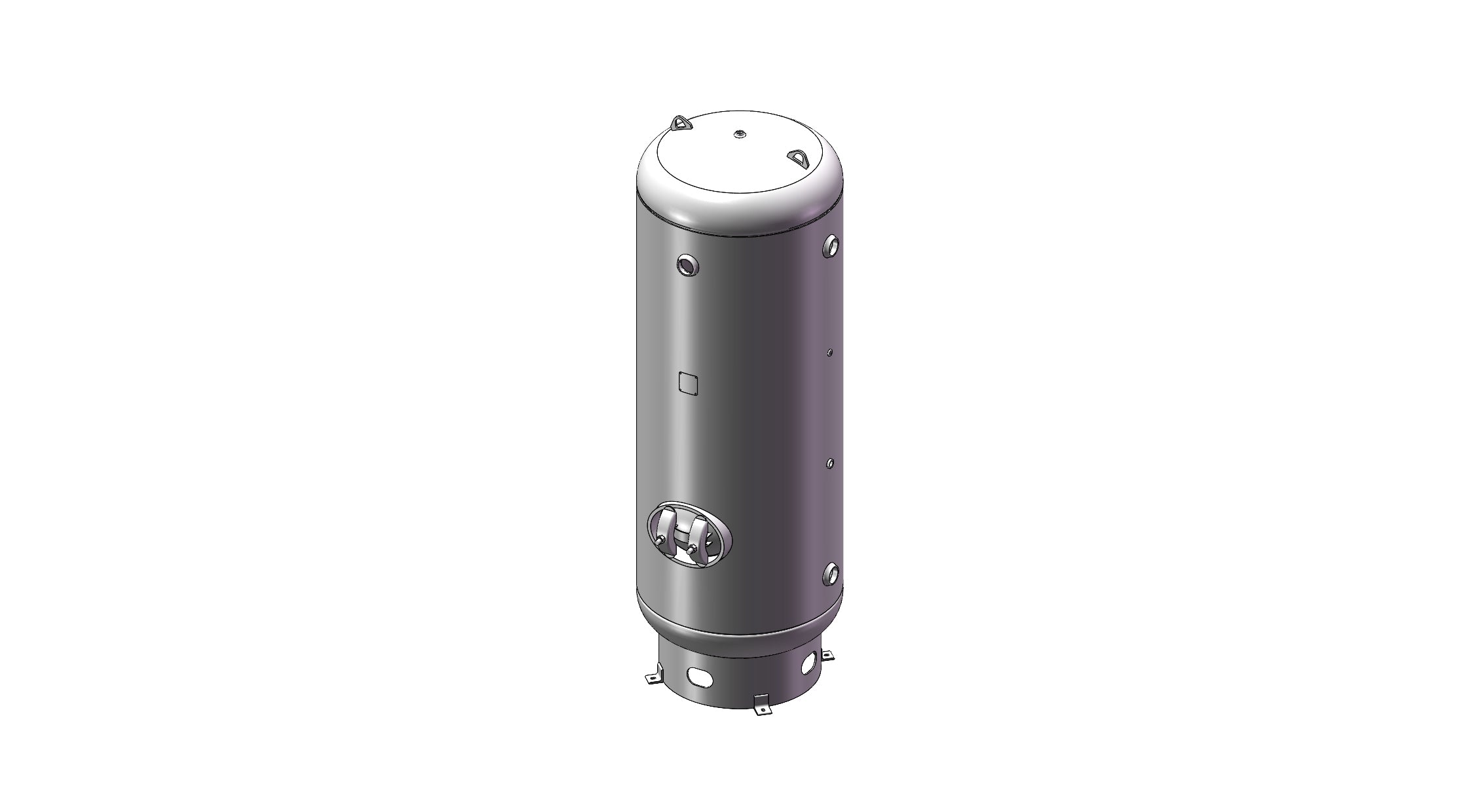 Basering 1060 Gallon Vertical Tank at 165 PSI with Basering Only – West Coast ...