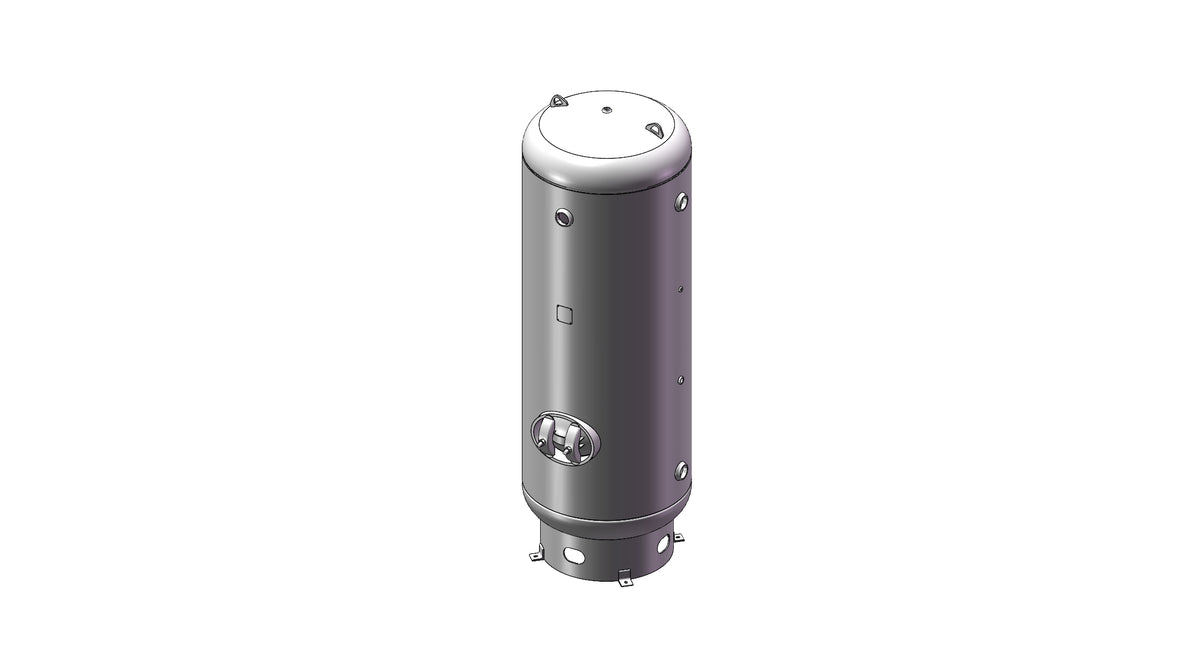 Basering 1060 Gallon Vertical Tank at 200 PSI with Basering Only – West Coast ...