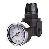 Arrow Pneumatics R262G 1/4 MINI REGULATOR W/GAGE FGB-2-A