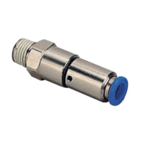 NHRC 3/16-N02U | 3/16" TUBE X 1/4" NPT THREAD - ROTARY JOINT HIGH SPEED STRAIGHT
