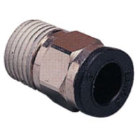 PC 1/4-01C | 1/4" TUBE X 1/8" BSPT THREAD - COMPACT MALE STRAIGHT