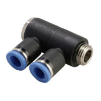 GPH 06G01(2) EPNI | 6MM TUBE X 1/8" BSPP THREAD - DOUBLE UNIVERSAL ELBOW