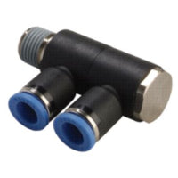 GPH 0403(2) EPNI | 4MM TUBE X 3/8" BSPT THREAD - DOUBLE UNIVERSAL ELBOW