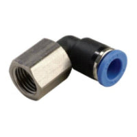 GPLF 08G03 EPNI | 8MM TUBE X 3/8" BSPP THREAD - FEMALE ELBOW