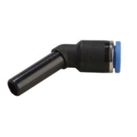 GPLJ45 06 | 6MM STEM X TUBE - PLUG-IN 45 ELBOW