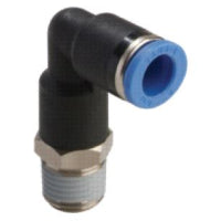 GPLLP 0601 EPNI | 6MM TUBE X 1/8" BSPT THREAD - EXTENDED MALE ELBOW PLASTIC