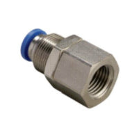 GPMF 04G03 EPNI | 4MM TUBE X 3/8" BSPP THREAD - BULKHEAD FEMALE STRAIGHT