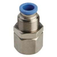 GPMF 1001 EPNI | 10MM TUBE X 1/8" BSPT THREAD - BULKHEAD FEMALE STRAIGHT