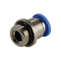 GPOC 04G01 EPNI | 4MM TUBE X 1/8" BSPP THREAD - ROUND MALE STRAIGHT