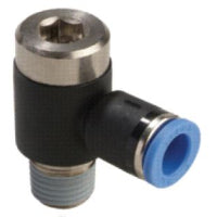 GPOL 0402 EPNI | 4MM TUBE X 1/4" BSPT THREAD - HEX HOLED BANJO