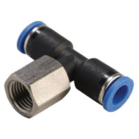 GPTF 0601 EPNI | 6MM TUBE X 1/8" BSPT THREAD - FEMALE BRANCH TEE