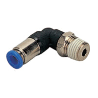 SPL 0401 | 4MM TUBE X 1/8" BSPT THREAD - STOP FITTING ELBOW
